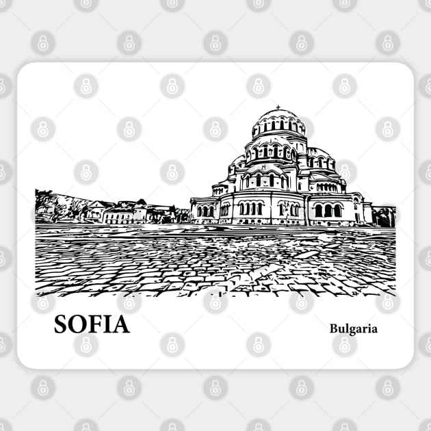 Sofia Bulgaria Sticker by Lakeric